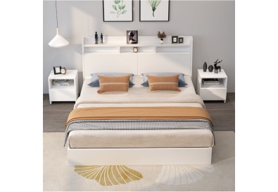 THE BED - BOOKCASE STORAGE BED